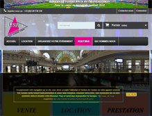 Tablet Screenshot of evenementiel.csf-sonorisation.fr